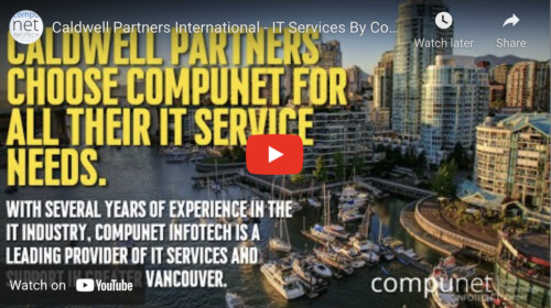 Compunet InfoTech Delivers Global IT Expertise To Caldwell Partners Intl. 